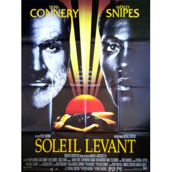 SOLEIL LEVANT Affiche de film - 120x160 cm. - 1993 - Sean Connery, Philip Kaufman