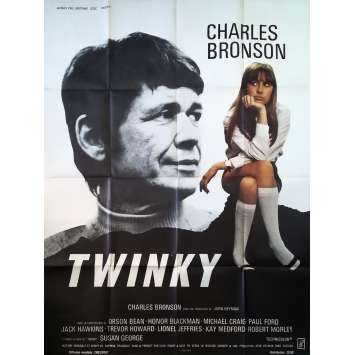 TWINKY L'ANGE ET LE DEMON Affiche de film - 120x160 cm. - 1970 - Charles Bronson, Richard Donner