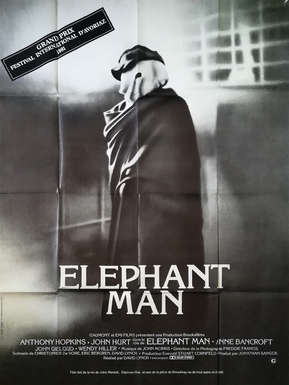 Résultat de recherche d'images pour "Elephant Man affiche"