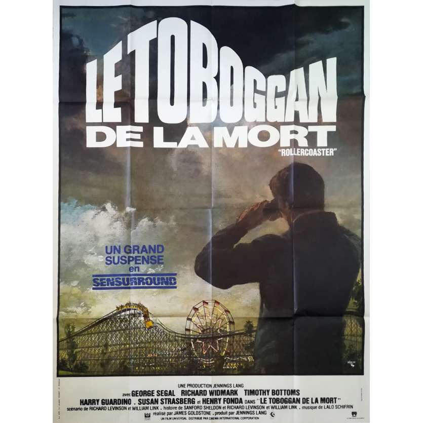 LE TOBOGGAN DE LA MORT Affiche de film - 120x160 cm. - 1977 - George Segal, James Goldstone