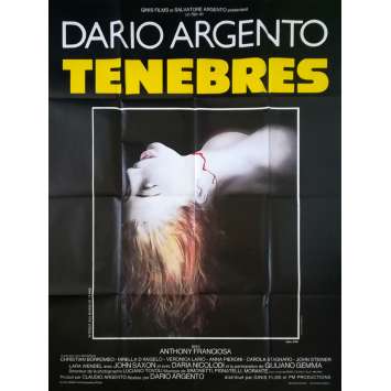 TENEBRES Affiche de film - 120x160 cm. - 1982 - John Saxon, Dario Argento TENEBRES Affiche de film - 120x160 cm. - 1982 - John Saxon, Dario Argento