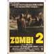 L'ENFER DES ZOMBIES Affiche de film  - 100x140 cm. - 1979 - Tisa Farrow, Lucio Fulci