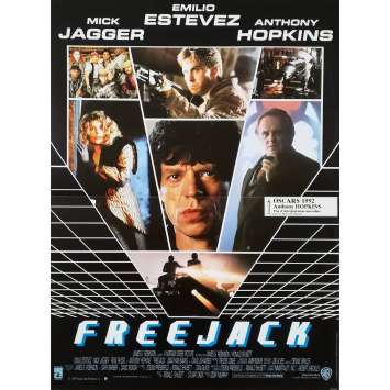 FREEJACK French Movie Poster 15x21 - 1992 - Geoff Murphy, Mick Jagger