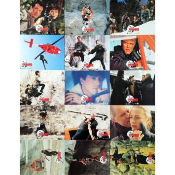 CLIFFHANGER Photos de film x15 - 21x30 cm. - 1993 - Sylvester Stallone, Renny Harlin
