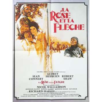LA ROSE ET LA FLECHE Affiche de film - 60x80 cm. - 1976 - Sean Connery, Richard Lester