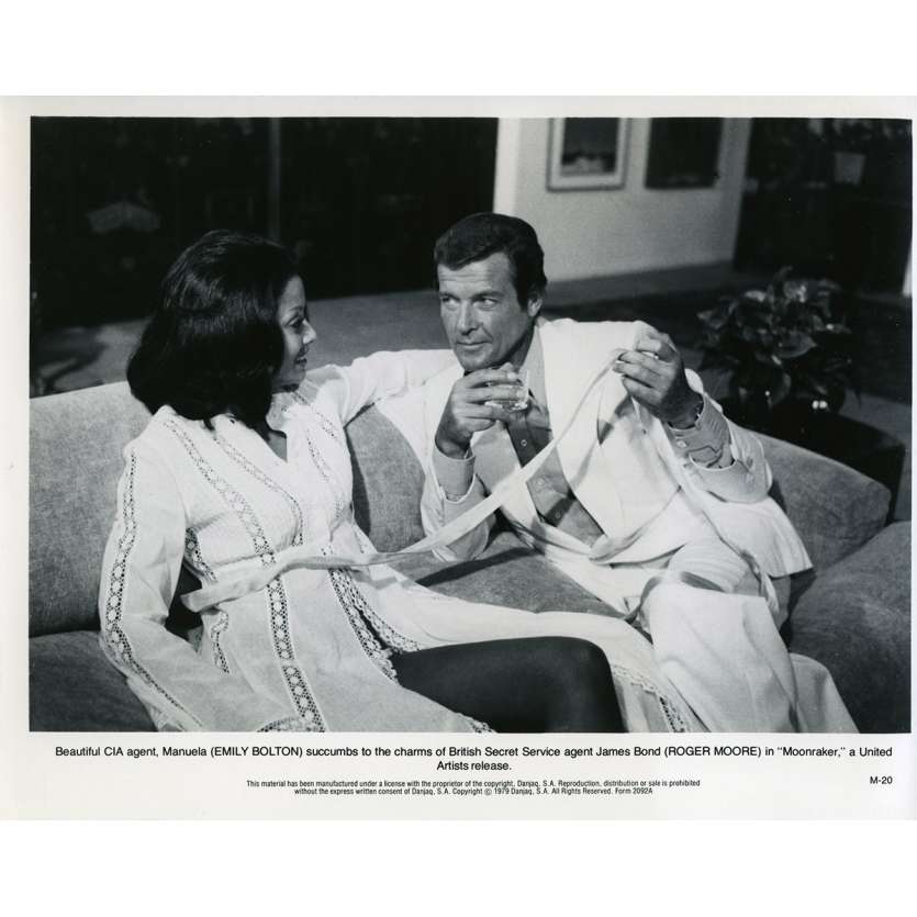 MOONRAKER Photo de presse M-20 - 20x25 cm. - 1979 - Roger Moore, James Bond
