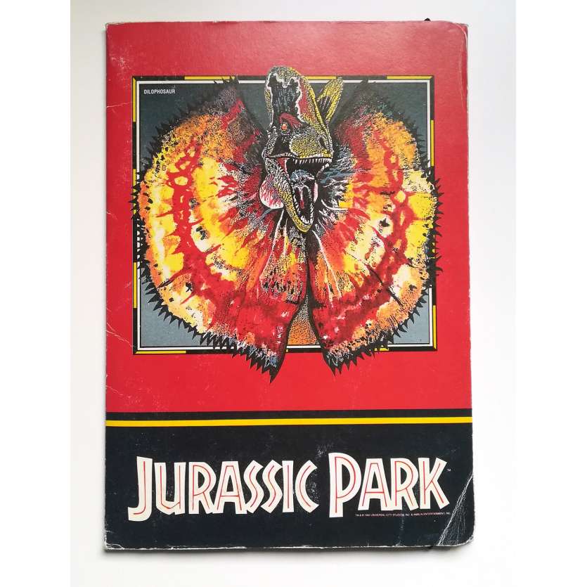 JURASSIC PARK Vintage Goodies - 7x9 in. - 1993 - Steven Spielberg, Sam Neil