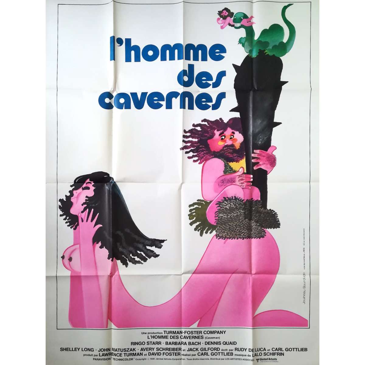 Premier Abri De L Homme Des Cavernes Affiche de L'HOMME DES CAVERNES / CAVEMAN