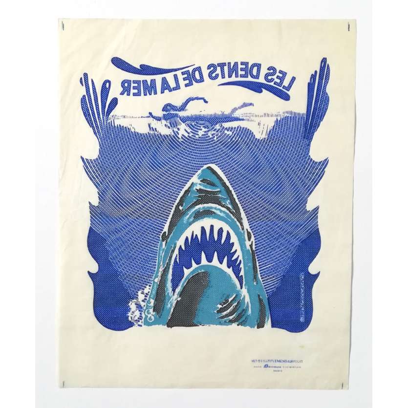 JAWS Vintage Goodies - 6x6 in. - 1975 - Steven Spielberg, Roy Sheider