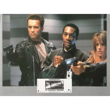 TERMINATOR 2 Original Lobby Card N01 - 9x12 in. - 1992 - James Cameron, Arnold Schwarzenegger
