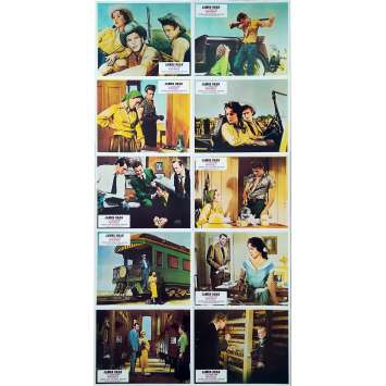 GEANT Original Lobby Cards x10 - 9x12 in. - R1970 - George Stevens, James Dean