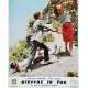 PIERROT LE FOU Lobby Card 9,5x12 in.  - N12 1965 - Jean-Luc Godard, Jean-Paul Belmondo