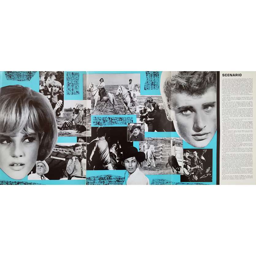 D'OU VIENS-TU JOHNNY Synopsis 6p - 24x30 cm. - 1963 - Johnny Hallyday, Sylvie Vartan, Noël Howard