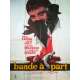 BAND OF OUTSIDERS Original Movie Poster - 47x63 in. - 1964 - Jean-Luc Godard, Anna Karina