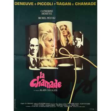 LA CHAMADE Affiche de film - 60x80 cm. - 1968 - Catherine Deneuve, Piccoli, Françoise Sagan LA CHAMADE Affiche de film - 60x80 cm. - 1968 - Catherine Deneuve, Piccoli, Françoise Sagan