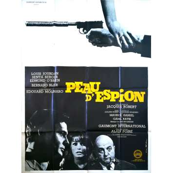 PEAU D'ESPION Affiche de film Mod B - 120x160 cm. - 1967 - Louis Jourdan, Edouard Molinaro