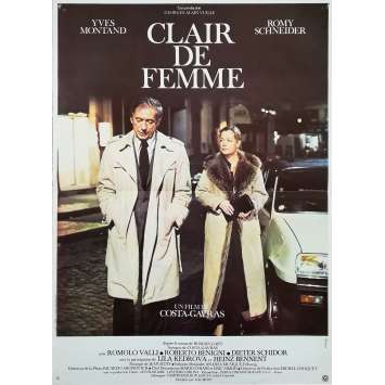CLAIR DE FEMME Affiche de film - 40x60 cm. - 1979 - Romy Schneider, Costa Gavras CLAIR DE FEMME Affiche de film - 40x60 cm. - 1979 - Romy Schneider, Costa Gavras