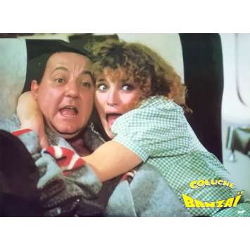 BANZAI Original Lobby Card DeLuxe - N01 - 12x15 in. - 1983 - Claude Zidi, Coluche