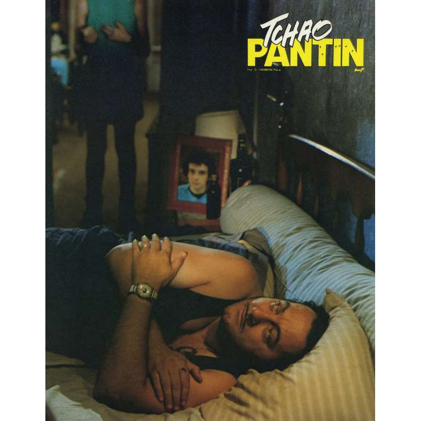 TCHAO PANTIN Photo de film N02 - 21x30 cm. - 1983 - Coluche, Claude Berri