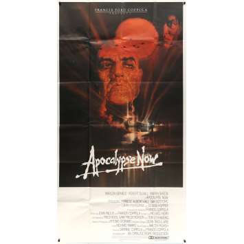 APOCALYPSE NOW Rare Affiche US 3sh - 1979 - Francis F. Coppola