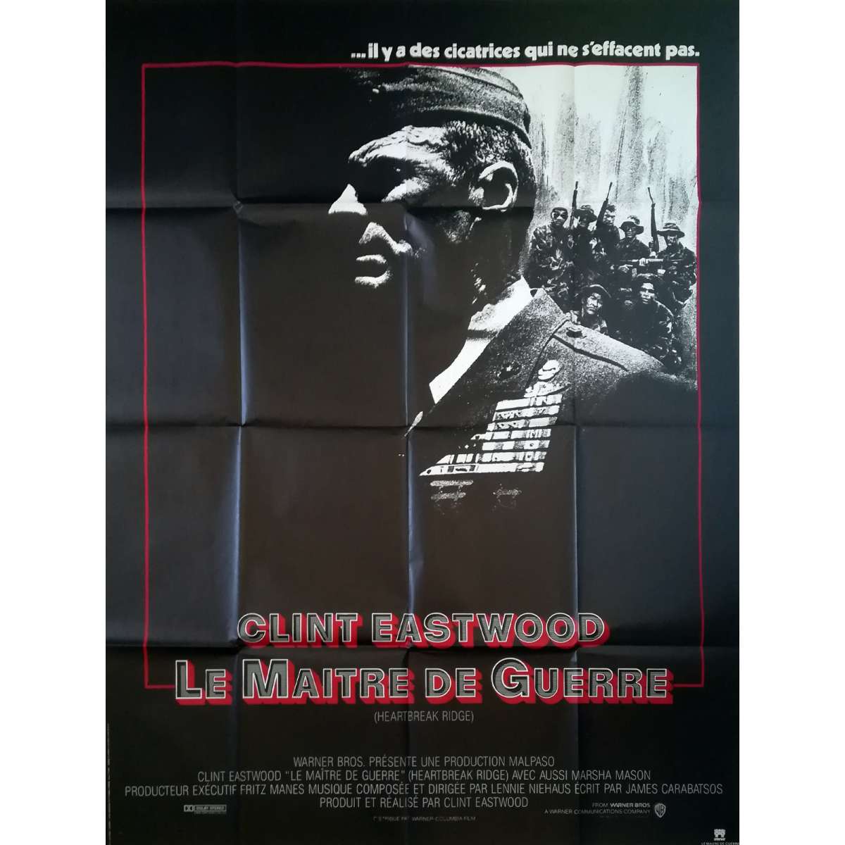 Heartbreak Ridge Poster HEARTBREAK RIDGE Movie Poster