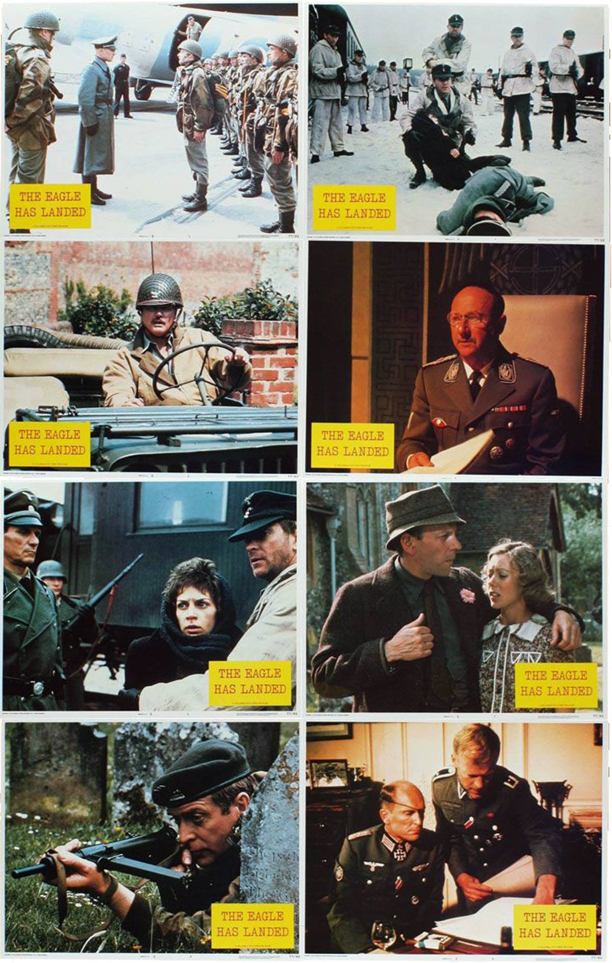 Eagle Has Landed 8 Lcs 77 Michael Caine Robert Duvall Donald