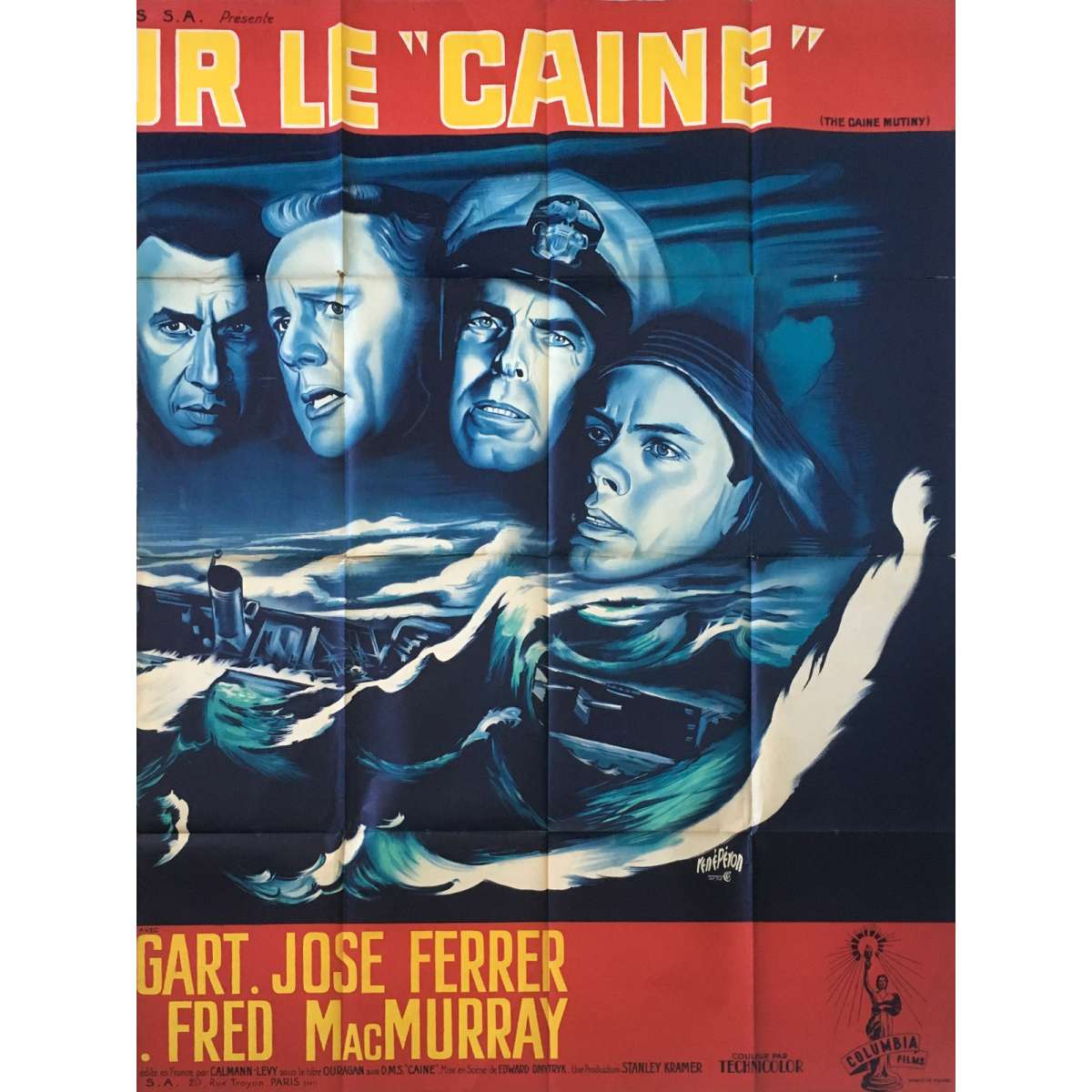 The Caine Mutiny Movie Poster 47x126 In