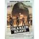 CHARLIE BRAVO Original Movie Poster  - 47x63 in. - 1980 - Claude Bernard-Aubert, Bruno Pradal