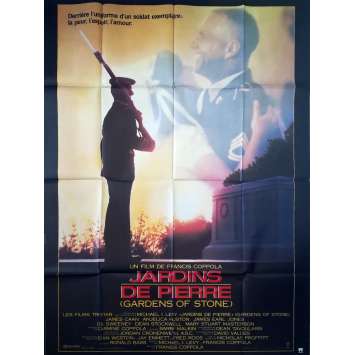 JARDINS DE PIERRE Affiche de film - 120x160 cm. - 1987 - James Caan, Francis Ford Coppola