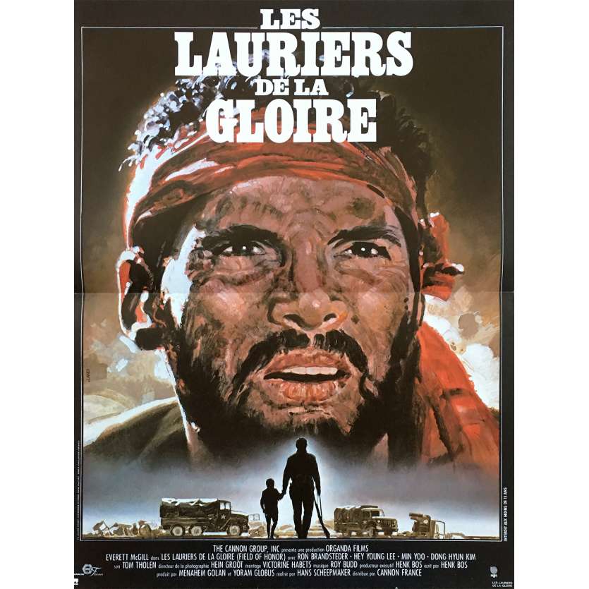 LES LAURIERS DE LA GLOIRE Affiche de film  - 40x60 cm. - 1986 - Ron Brandsteder, Hans Scheepmaker