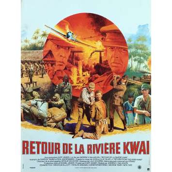RETURN FROM THE KWAI RIVER Original Movie Poster - 15x21 in. - 1989 - Andrew V. McLaglen, George Takei