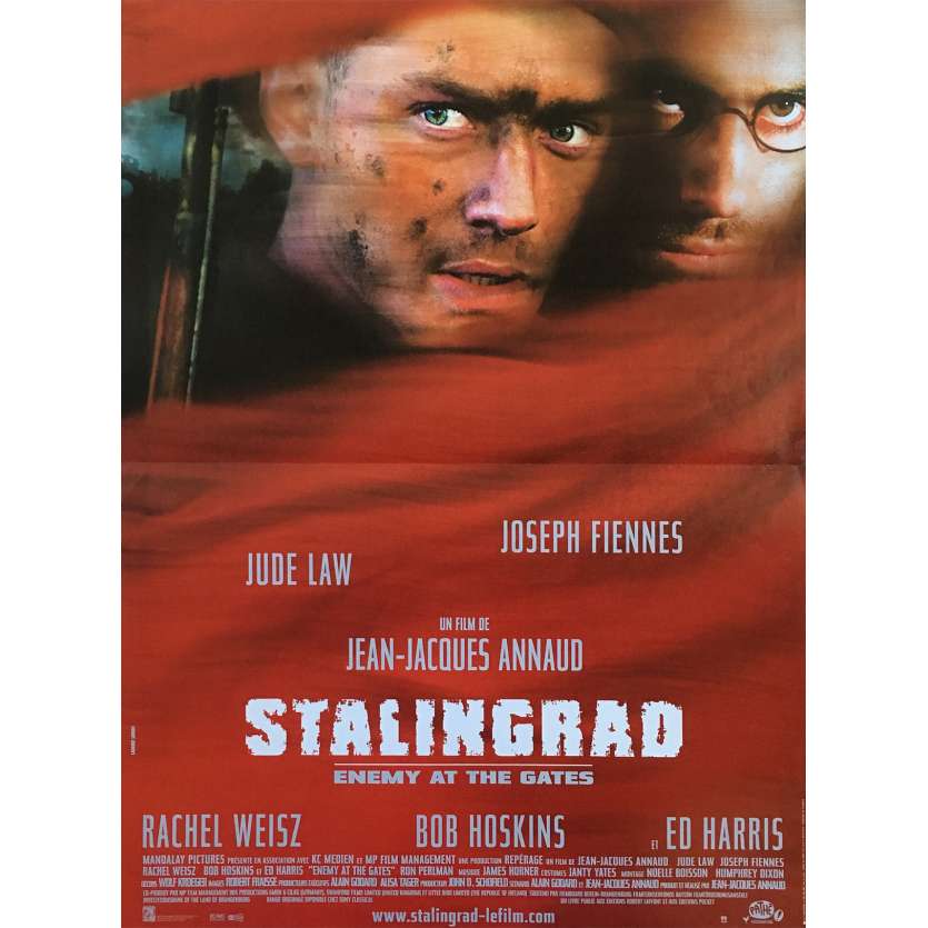 STALINGRAD Affiche de film 40x60 - 2001 - Annaud, Jude Law