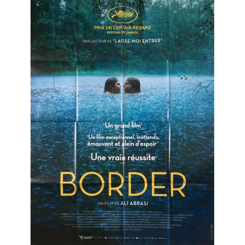 BORDER Original Movie Poster - 47x63 in. - 2018 - Ali Abbasi, Eva Melander