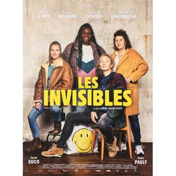 LES INVISIBLES Affiche de film - 40x60 cm. - 2018 - Patricia Mouchon, Louis-Julien Petit