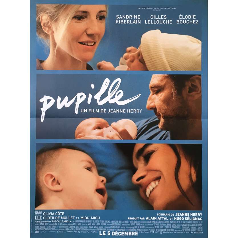 PUPILLE Affiche de film - 40x60 cm. - 2018 - Sandrine Kiberlain, Jeanne Herry