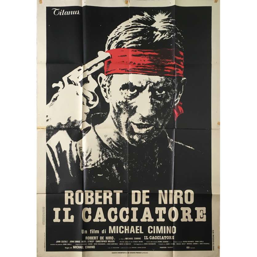 THE DEER HUNTER Original Movie Poster  - 39x55 in. - 1978 - Michael Cimino, Robert de Niro
