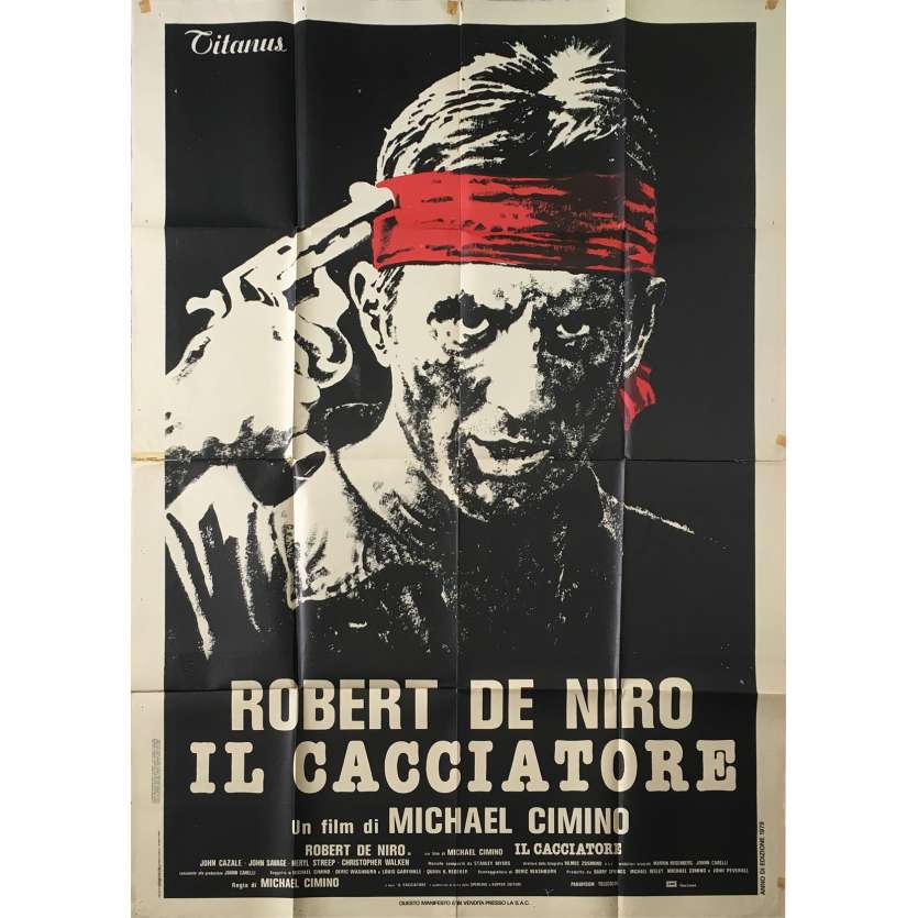 VOYAGE AU BOUT DE L'ENFER Affiche de film - 100x140 cm. - 1978 - Robert de Niro, Michael Cimino