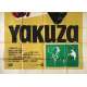 YAKUZA Affiche de film  - 140x200 cm. - 1974 - Robert Mitchum, Sydney Pollack