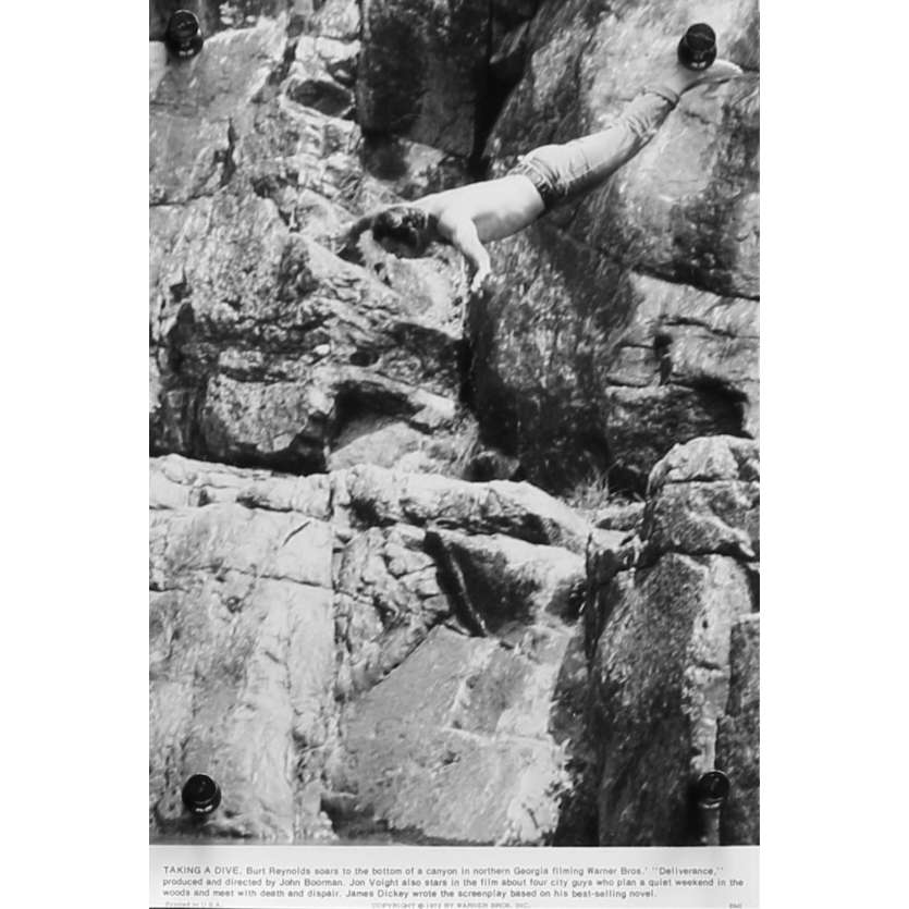 DELIVRANCE Photo de presse N10 - 20x25 cm. - 1972 - Burt Reynolds, John Boorman