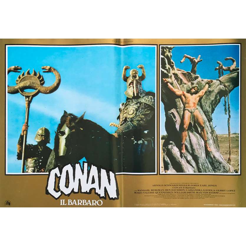 Affiche De Conan Le Barbare 1982 Conan Le Barbare, 1982 Affiche De