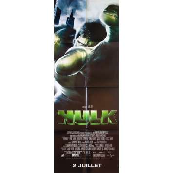 HULK Original Movie Poster - 23x63 in. - 2003 - Ang Lee, Eric Bana