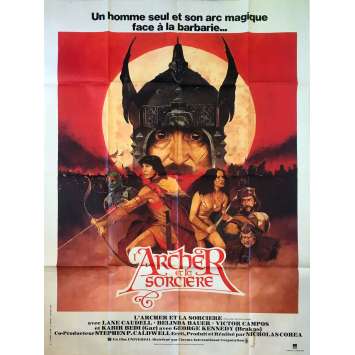 THE ARCHER AND THE SORCERESS Original Movie Poster - 47x63 in. - 1981 - Nicholas Corea, Lane Caudell
