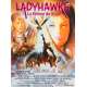 LADYHAWKE Original Movie Poster  - 15x21 in. - 1985 - Richard Donner, Michelle Pfeiffer