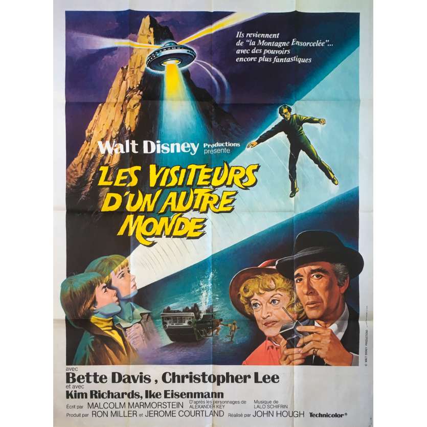 RETURN TO WITCH MOUNTAIN Original Movie Poster  - 47x63 in. - 1978 - John Hough, Christopher Lee
