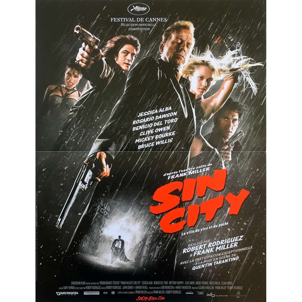 SIN CITY Movie Poster 15x21 in.