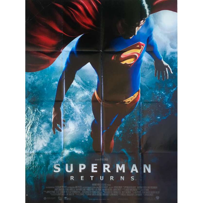 SUPERMAN RETURNS Original Movie Poster  - 47x63 in. - 2006 - Bryan Singer, Brandon Routh