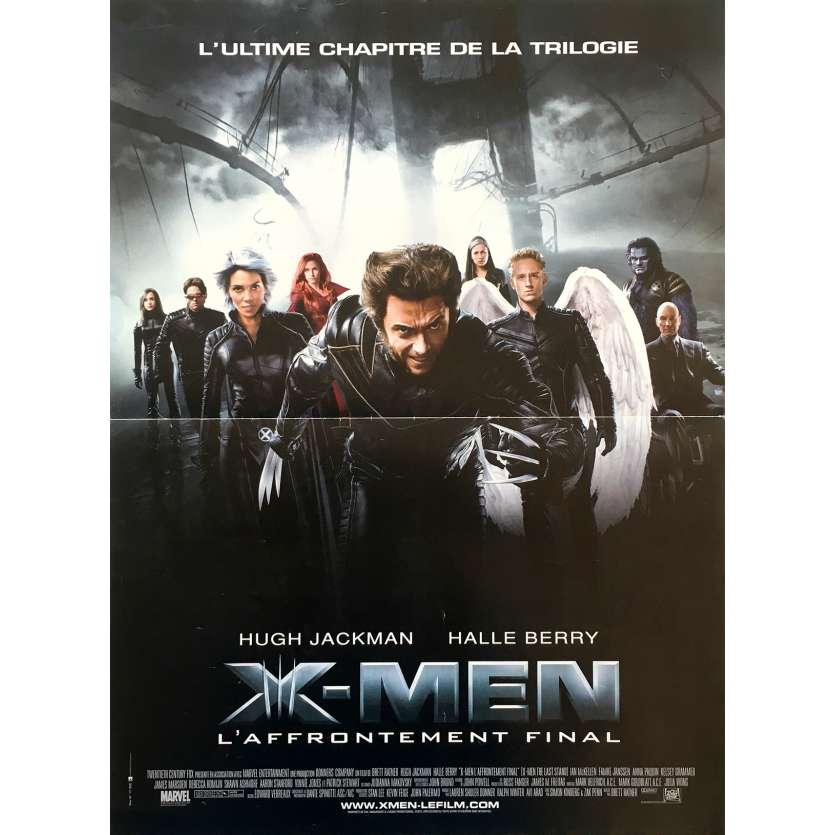 X-MEN L'AFFRONTEMENT FINAL Affiche de film  - 40x60 cm. - 2006 - Hugh Jackman, Brett Ratner