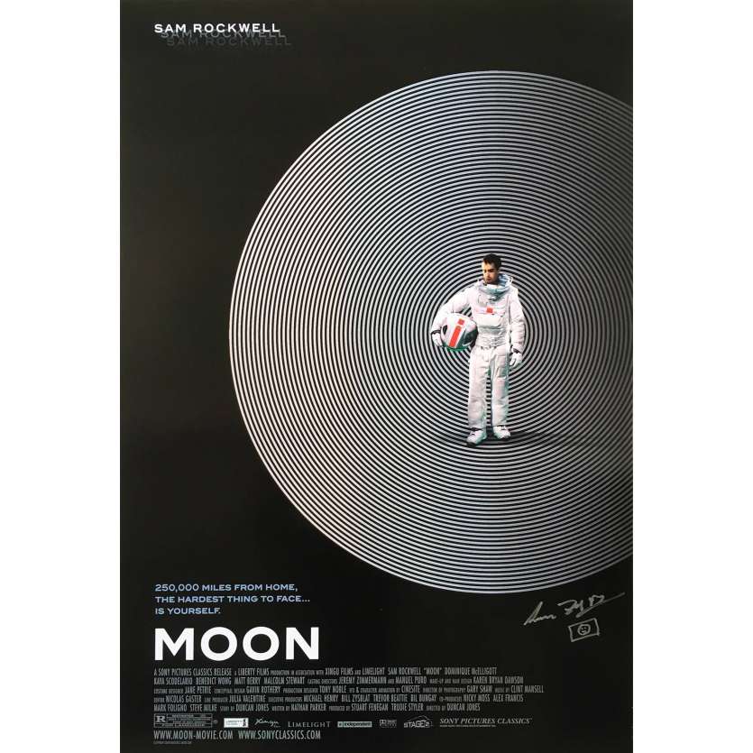 MOON Affiche signée - 69x102 cm - 2009