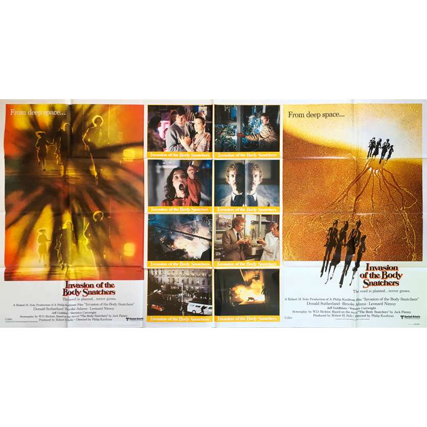 L'INVASION DES PROFANATEURS Affiche de film - 104x194 cm. - 1978 - Donald Sutherland, Philip Kaufman