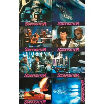 THE LAST STARFIGHTER Original Lobby Cards x8 - 9x12 in. - 1984 - Nick Castle, Lance Guest